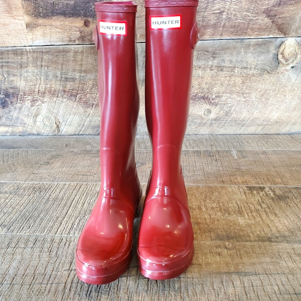 Hunter rain boots Sz 7